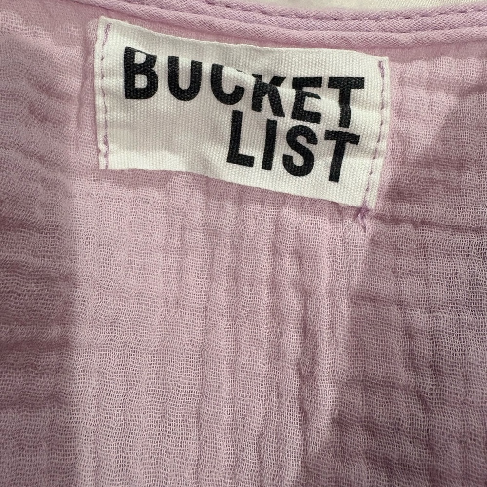 BUCKETLIST Lavender Ruffled Romper - Picture 5 of 5
